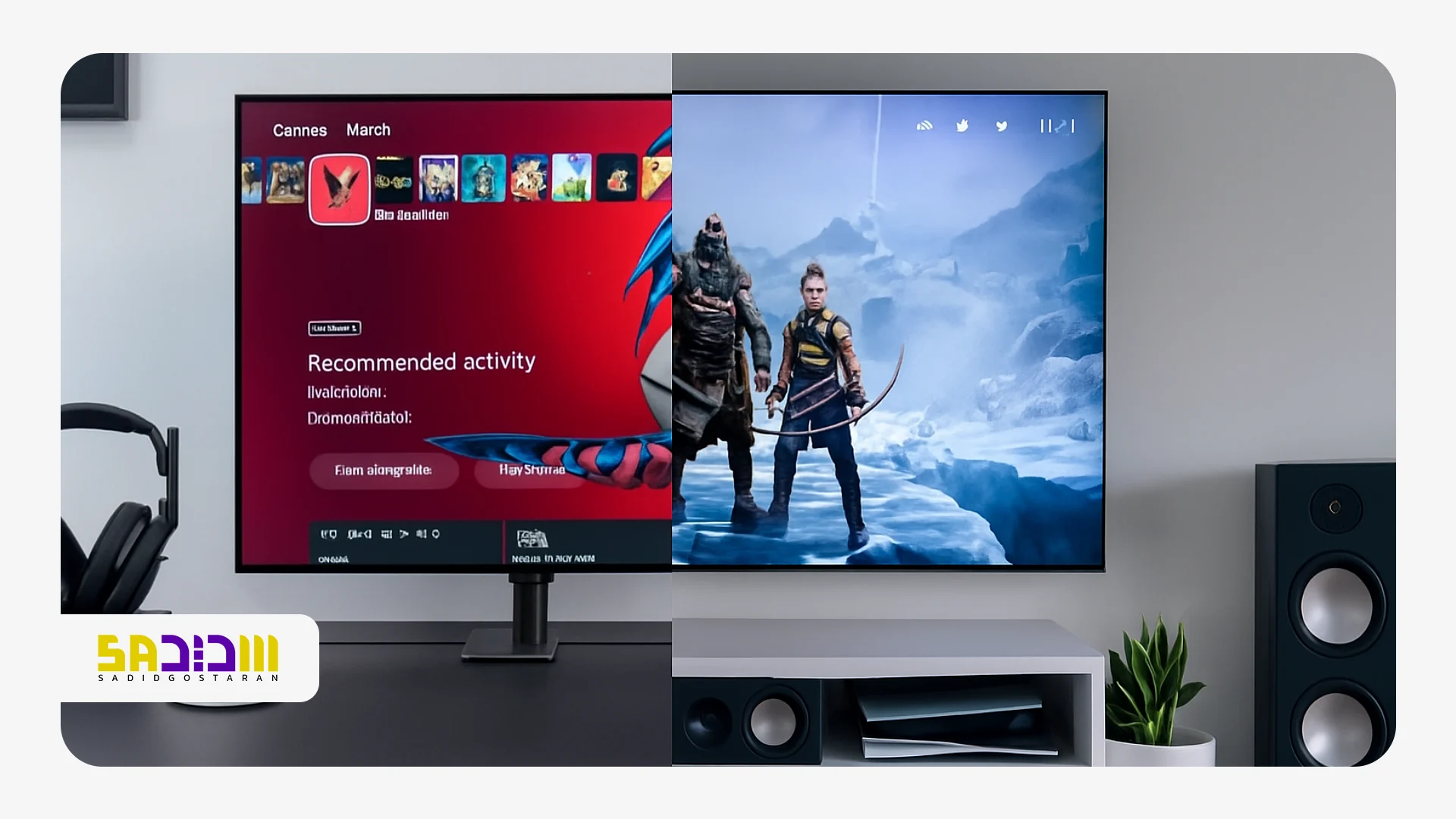 تفاوت مانیتور و تلویزیون برای گیم؛ کدام برای من بهتر است؟